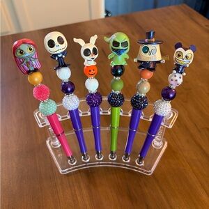 Nightmare before Christmas themed pens set of 9!